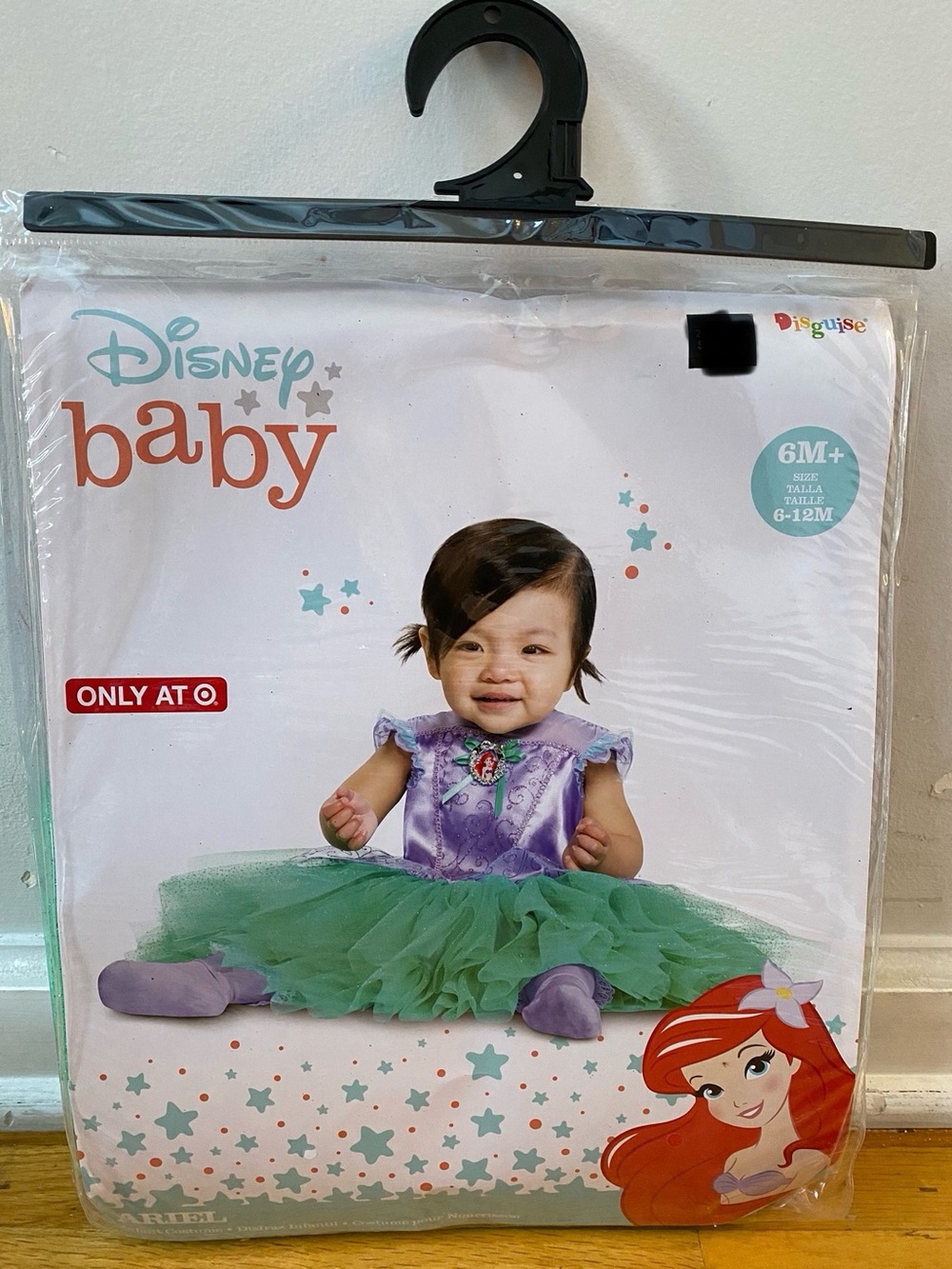 Disney Ariel The Little Mermaid Princess Costume Dress for Kids size 6-12 months